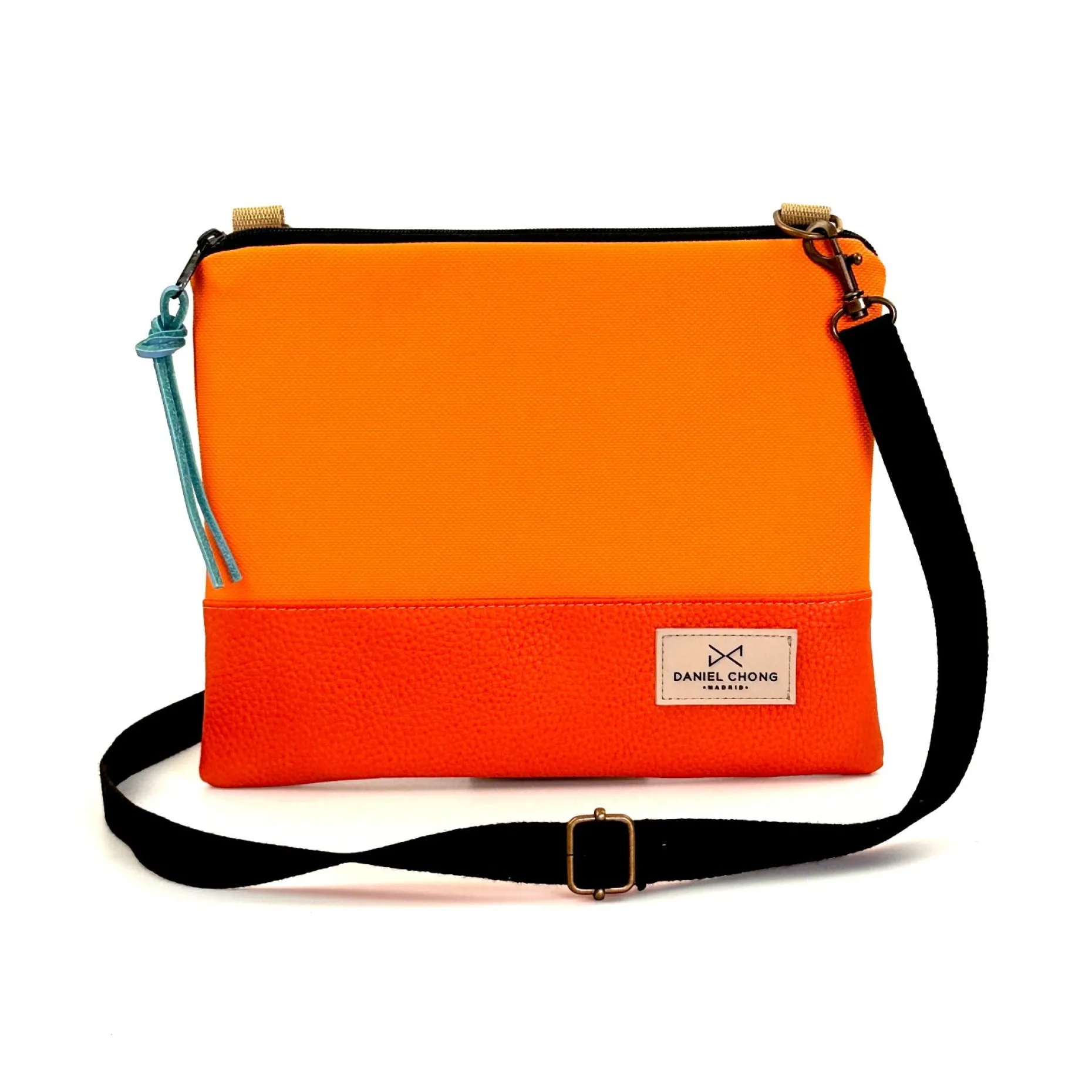 Daniel Chong Bandolera mini cuadrada Impermeable Clearance