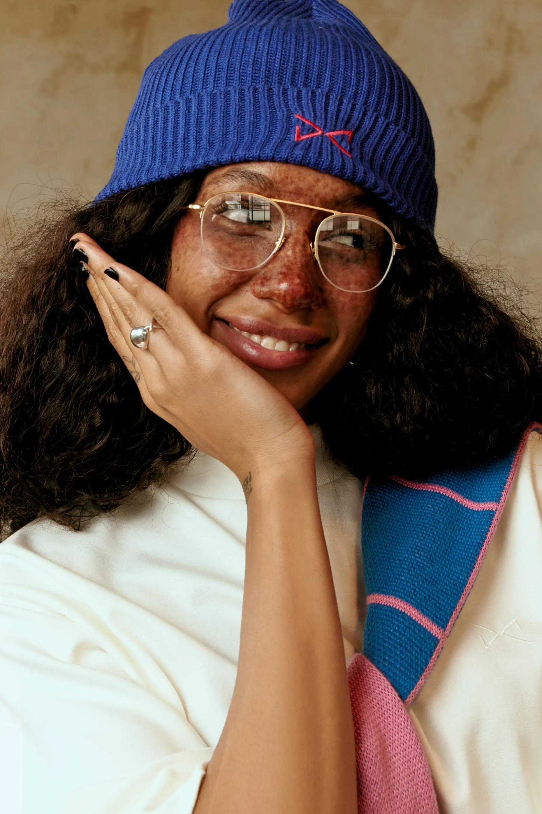 Daniel Chong GORRO FISHERMAN BEANIE ROYAL BLUE Sale