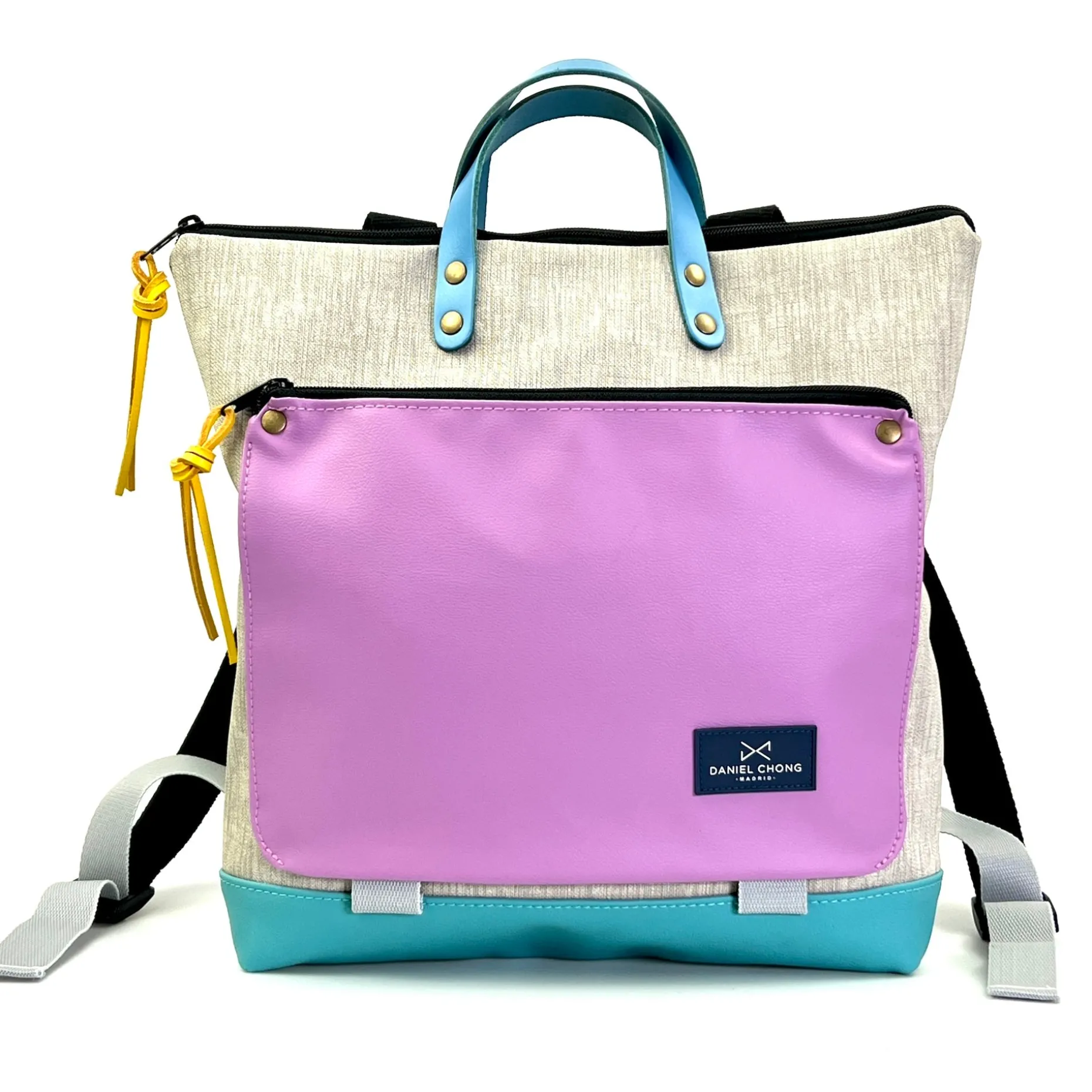 Daniel Chong Mochila book holder cuadrada impermeable DZ Fashion