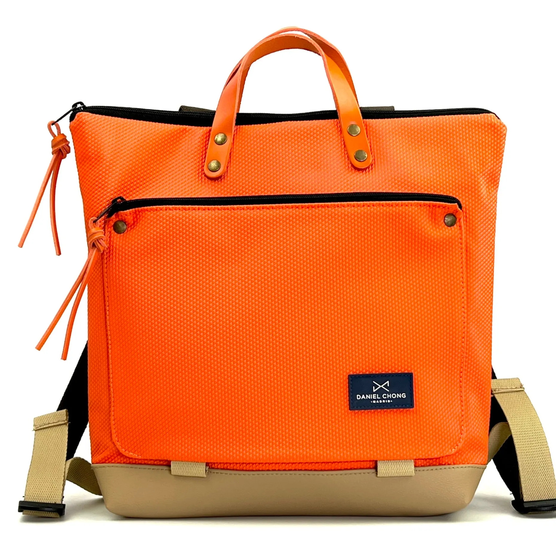 Daniel Chong Mochila book holder cuadrada impermeable DZ zafiro Cheap