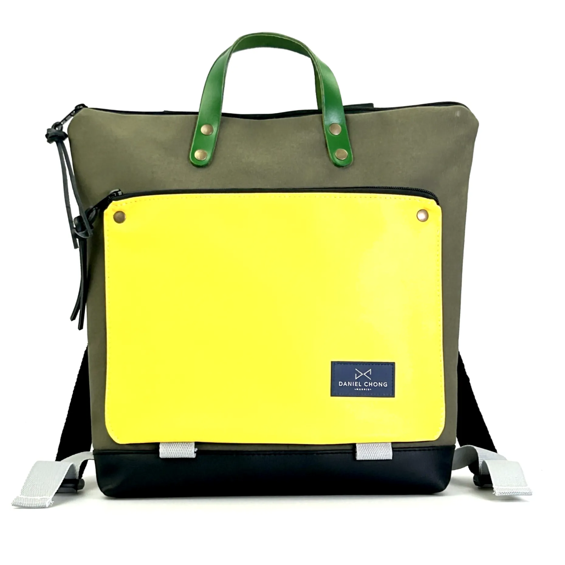 Daniel Chong Mochila book holder cuadrada loneta Flash Sale
