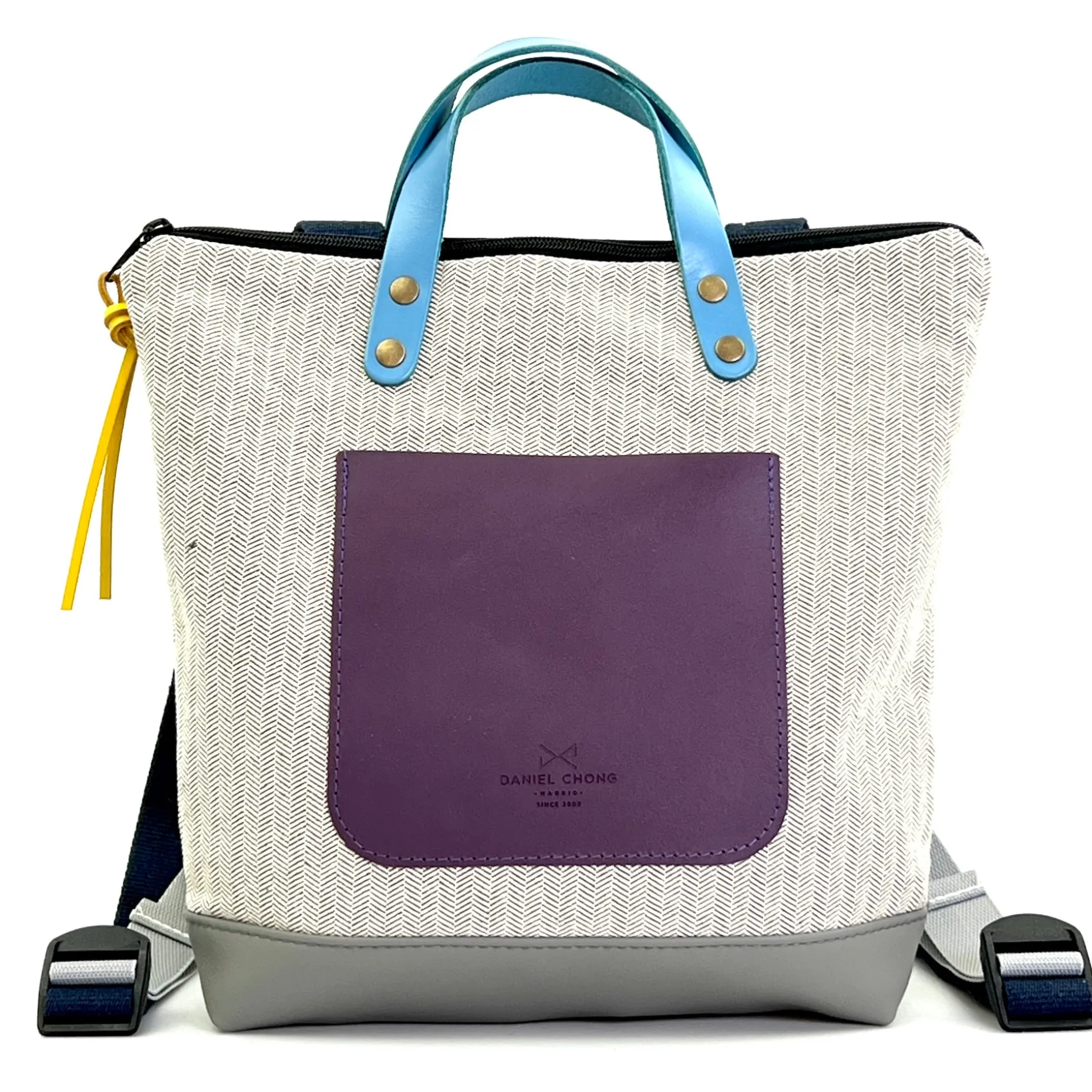 Daniel Chong Mochila Slim Mini Cuadrada Loneta Sale