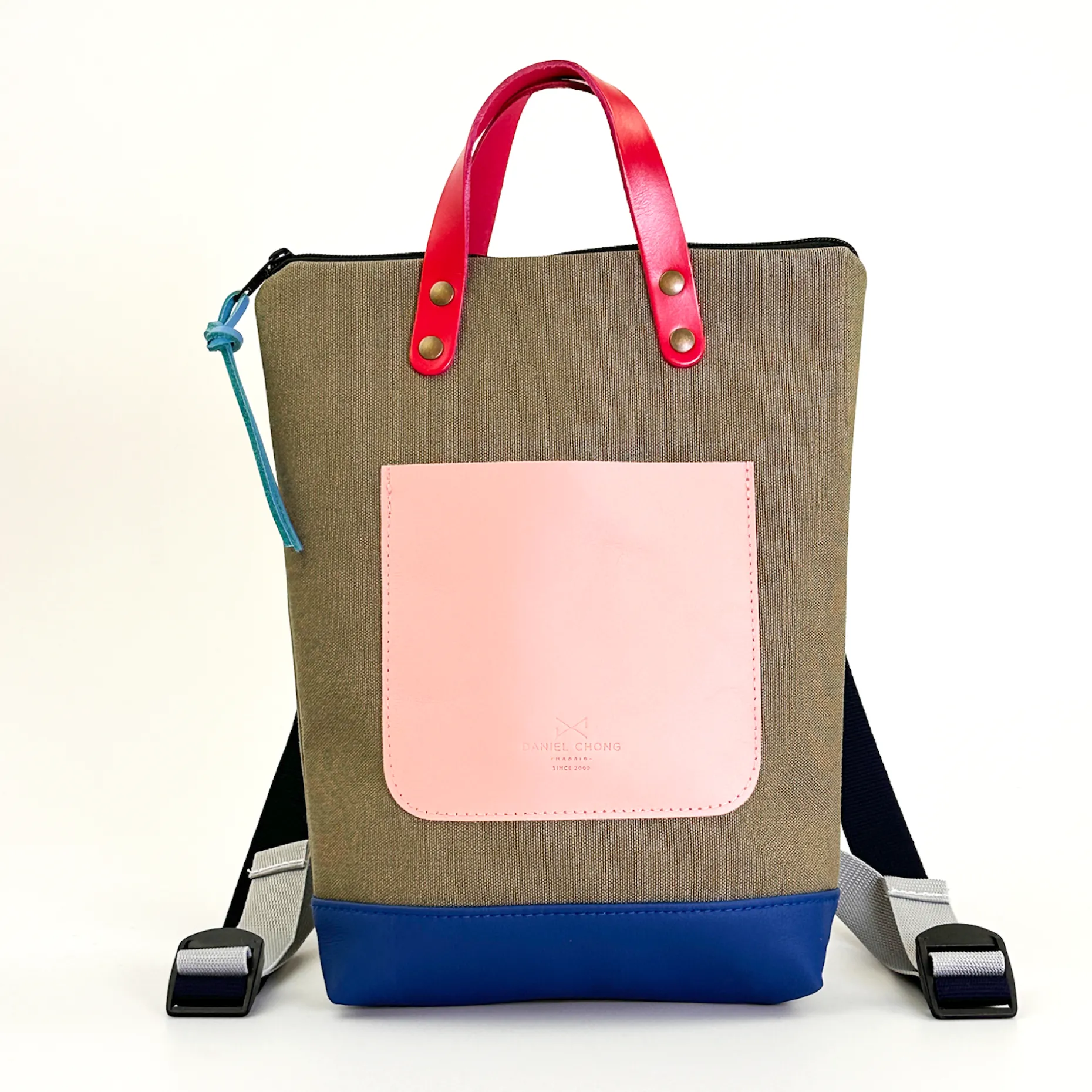 Daniel Chong Mochilas Slim Mini Loneta Sale