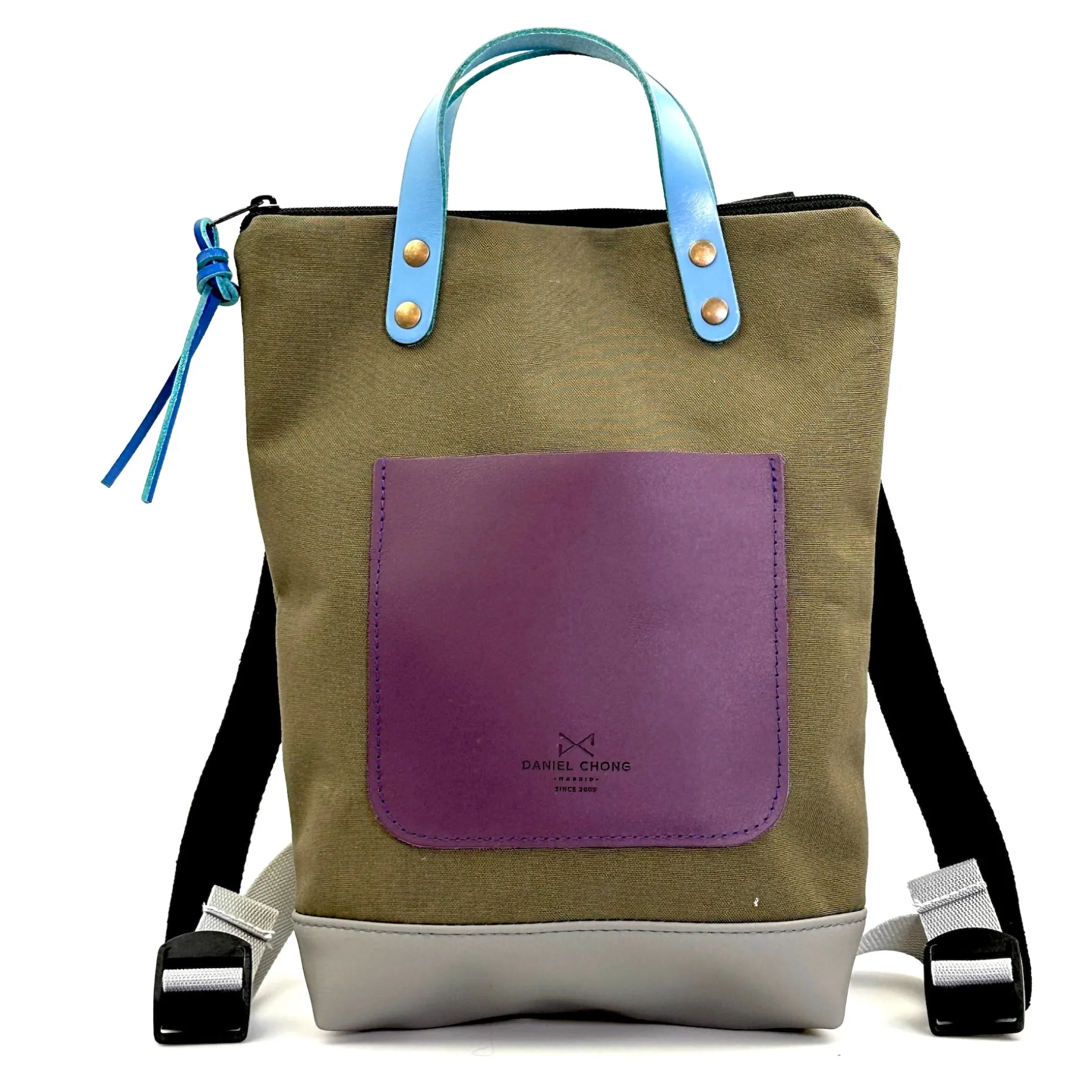 Daniel Chong Mochilas Slim Mini Loneta New