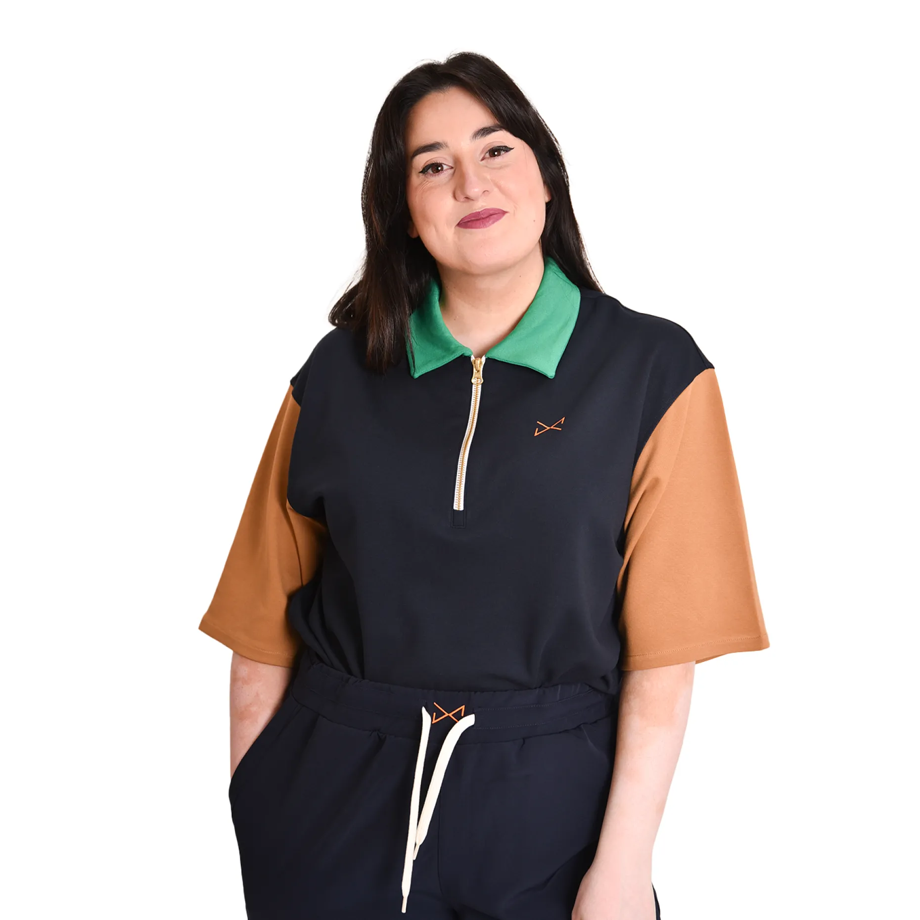 Daniel Chong OVER ZIP POLO unisex Discount