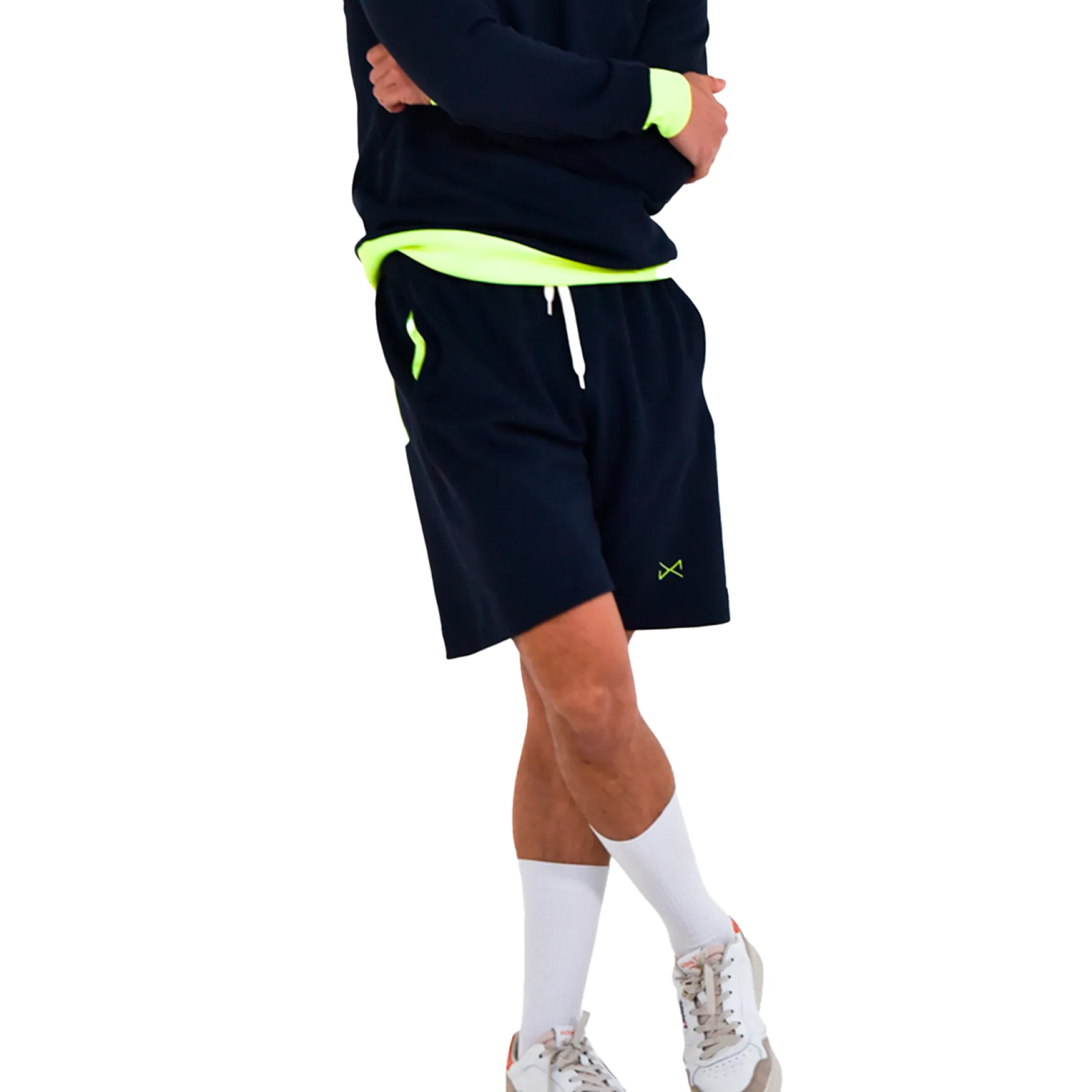 Daniel Chong SHORT NAVY FLUOR Sale