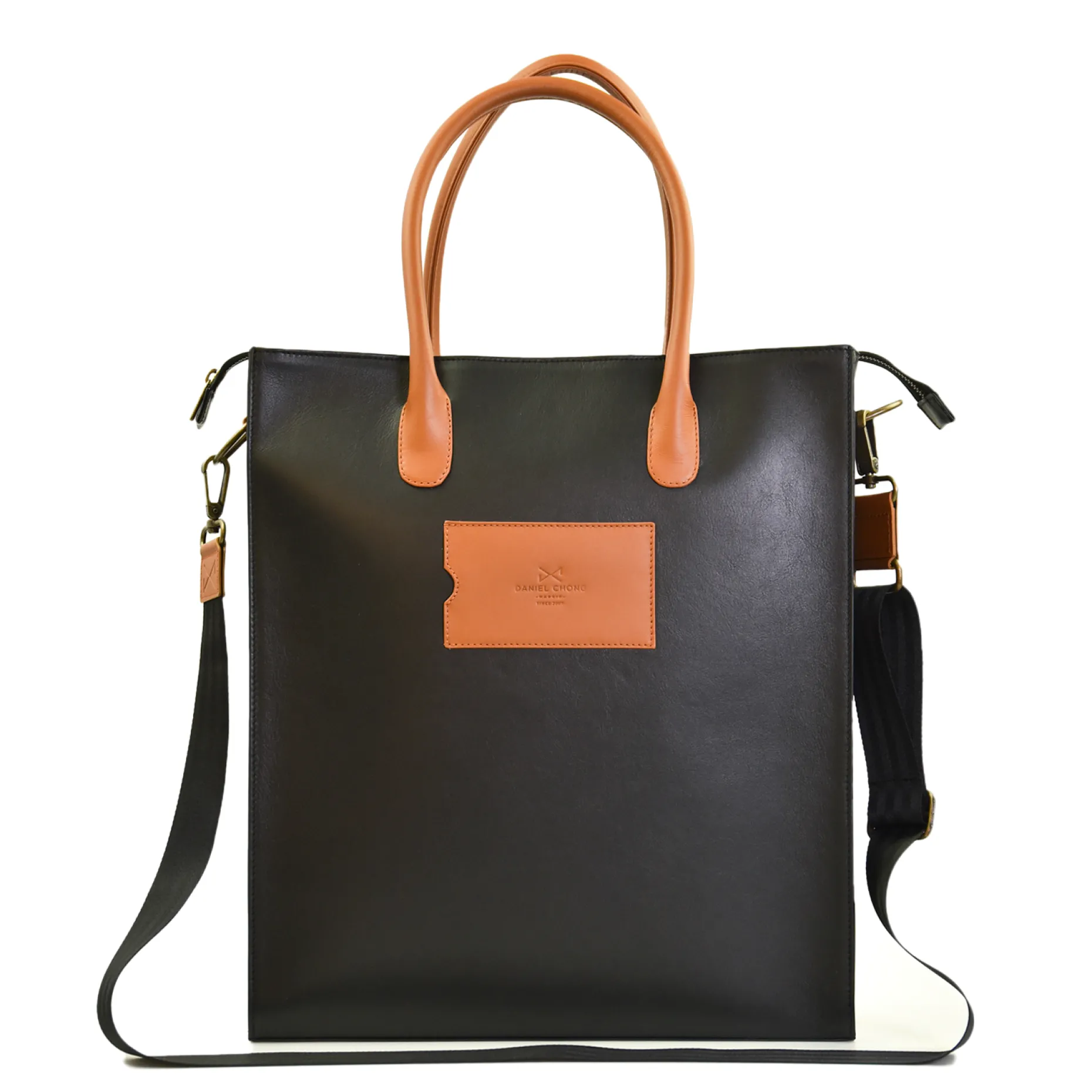 Daniel Chong THE CLERK MAXI NEGRO & MARRON Fashion