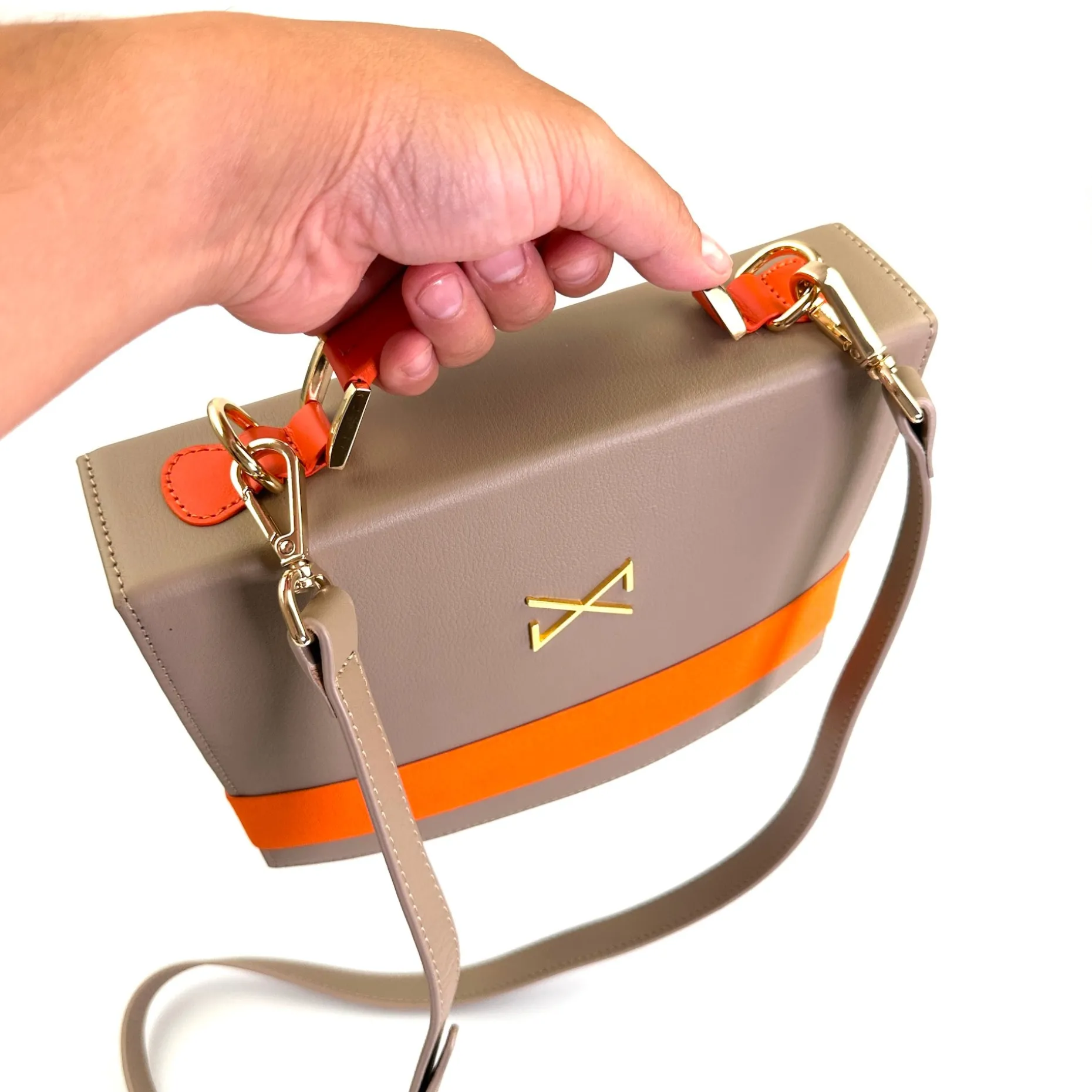 Daniel Chong THE FOLDER GREY & ORANGE Clearance